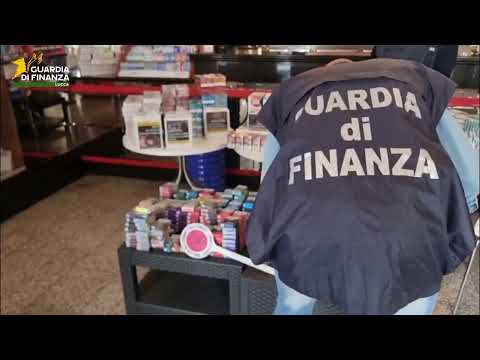 Sei denunce e 250 chili di tabacchi lavorati sequestrati, operazione della guardia di finanza