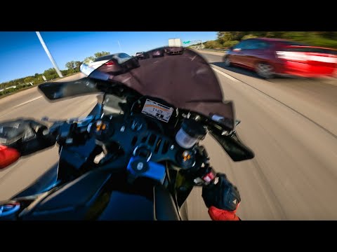 NEW YAMAHA R1 HAS HUGE PROBLEMS | HIGHWAY RUN