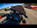 NEW YAMAHA R1 HAS HUGE PROBLEMS HIGHWAY RUN