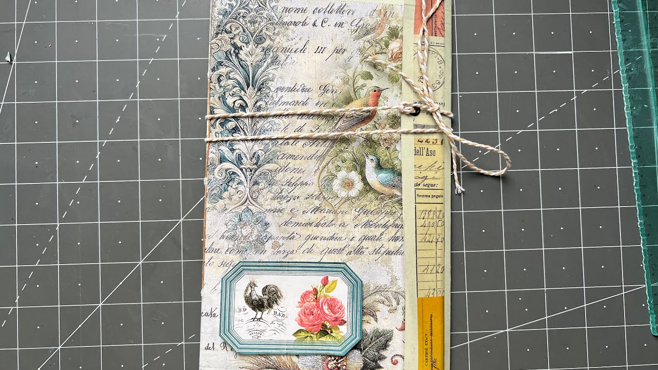 Craft with me #whatsinmybox 2025| Random ephemera making session EP 49