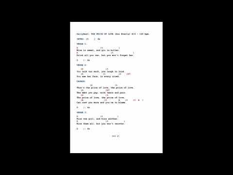 Aaron Segal - Price Of Love - Misc Originals