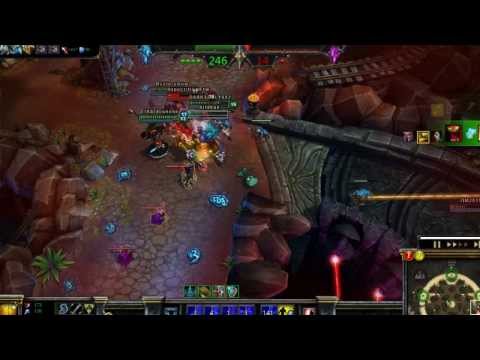 LoL - "Blitzcrank + Alistar + Cho'Gath" Dominion Kings