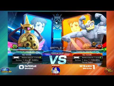 PaperSak (Aegislash) vs SkyRasen (Machamp) - Pokken at LWG - 5-8-2018