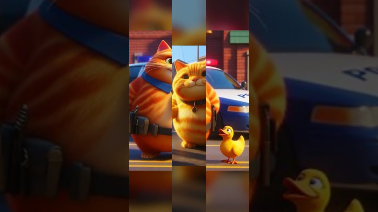 Cute Cat As The Case of the Quirky Crew! #viral #trendingshorts #cat  #animals #ytshorts