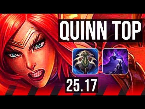 QUINN vs YASUO (TOP) | 66% winrate, Dominating | EUNE Challenger | 25.17