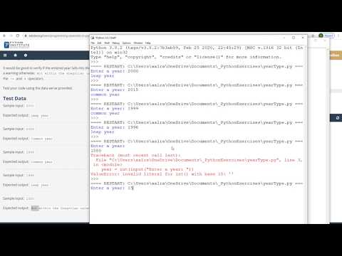Pcap Programming Essentials In Python Course Module 3 Year Type