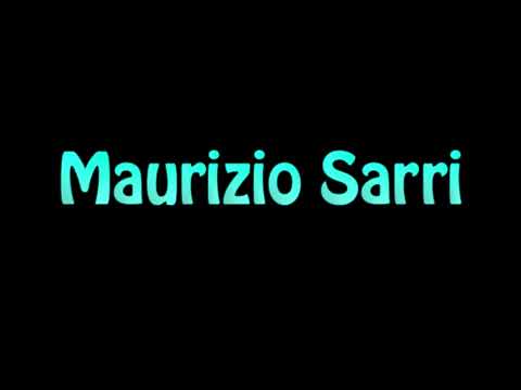 Learn How To Pronounce Maurizio Sarri