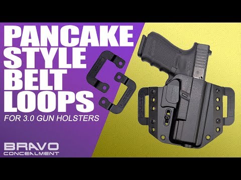 Pancake Style Belt Loops For The 3.0 Gun Holster!
