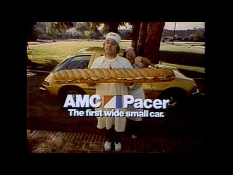 AMC Pacer TV Commercial - The Sandwich King  (1975)