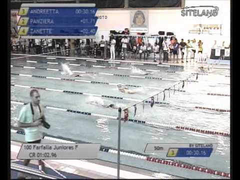 Eliminatorie 2 dei 100 Farfalla Juniores Femmine - 16 Memorial Chiara Giavi