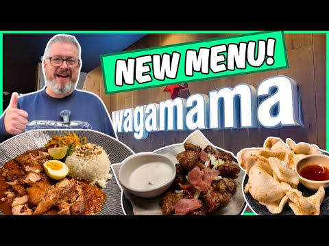 I Review the NEW MENU at WAGAMAMA!