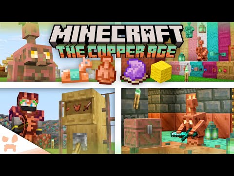 ОБНОВЛЕНИЕ MINECRAFT COPPER AGE ТОЛЬКО ЧТО ВЫШЛО — МЕДНЫЙ ГОЛЕМ, НОВЫЕ БЛОКИ И БОЛЕЕ 100 ФУНКЦИЙ!
