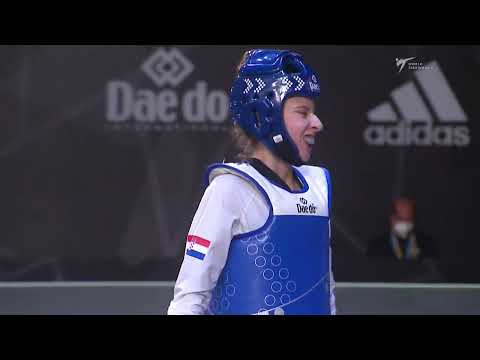 522 W-53kg QF DUVANCIC I. CRO 🔵 vs 🔴 PEREZ PARRADO A. M. ESP I Guadalajara 2022 WT Championships