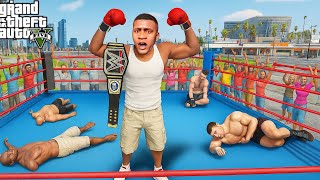 GTA 5 : Franklin Tried To Become The Boxing Champion In GTA 5 ! (GTA 5 Mods)