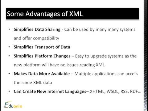 XML Fundamentals