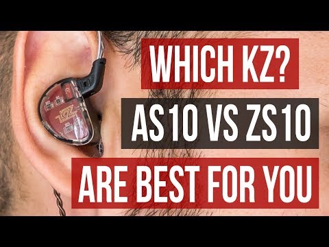 KZ AS10 Review Best KZ IEM? KZ ZS10 VS KZ AS10 Which IEM To Buy