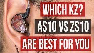 Video thumbnail for KZ AS10 Review Best KZ IEM? KZ ZS10 VS KZ AS10 Which IEM To Buy by donmarkon