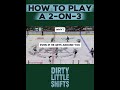 HOW TO PLAY A 2-ON-3