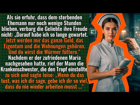 Ein sterbender Ehemann rief eine Krankenschwester. Was sie tat, schockierte die Geliebte…