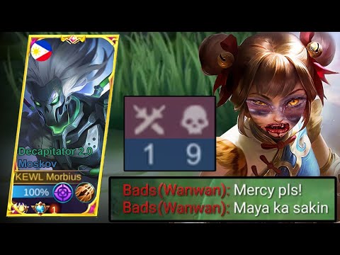 TOP GLOBAL MOSKOV! HOW TO DESTROY WANWAN IN LANING! SHE WASN'T ABLE TO LAND HER ULTI EVEN ONCE!