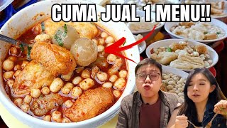 CUMA JUAL BAKSO CILOK TAPI YANG MAKAN RAME BANGET !!