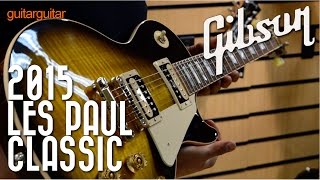 Video thumbnail for Gibson 2015 Les Paul Classic by GUITARGUITAR