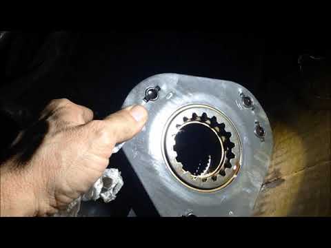 04 Mercedes ML350 transfer case opened