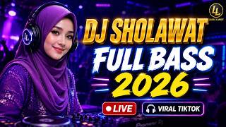 Download lagu DJ Sholawat Viral TikTok 2026 🎧 Full Bass Nonstop 24 Jam | Musik Islami Penenang Hati mp3