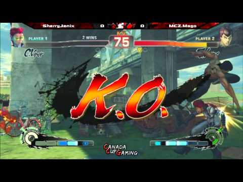 Sherry Jenix vs Mago - Canada Cup Gaming 2012 SFIV