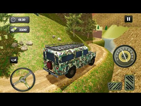 Us Offroad Army Truck Driver ||  Army Trucks For Cargo Transportation