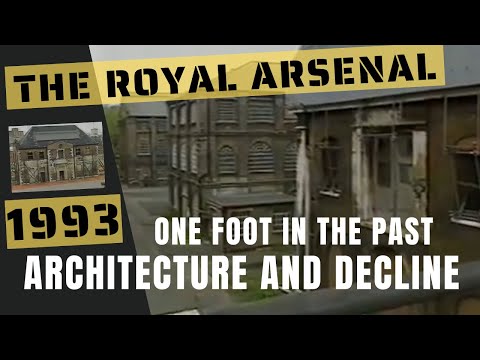 1993 - One foot in the past - Royal Arsenal Woolwich - Architecture and decline - (RAH).