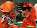 Sesame Street Frazzle Visits The Dentist