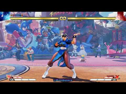 StreetFighter V(Beta) Cut Content: Chun-Li Never before seen Animations