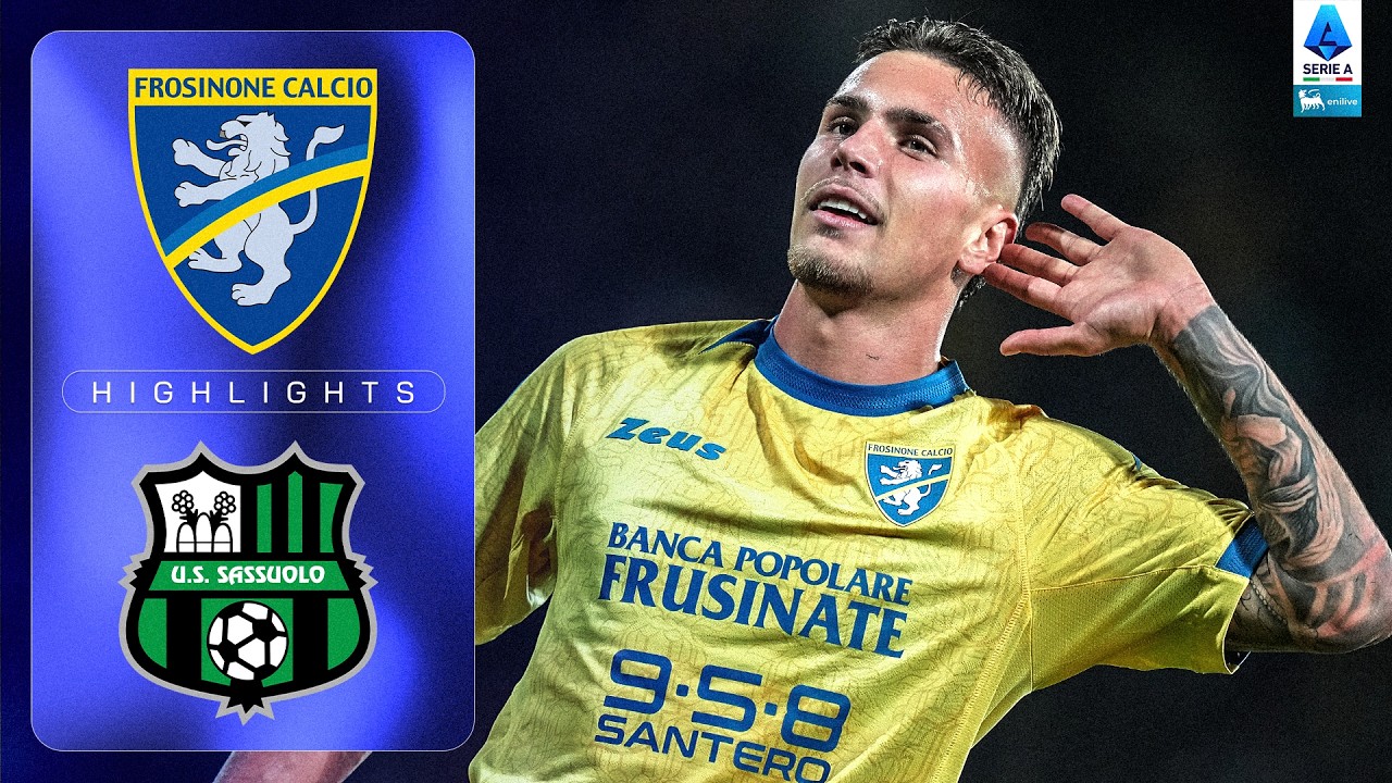 È Raimondo SHOW Allo Stirpe | FROSINONE-SASSUOLO | HIGHLIGHTS | SERIE A ENILIVE 2026/27