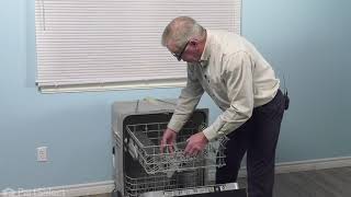 Frigidaire Dishwasher Repair: How to Replace the Upper Dishrack Slide