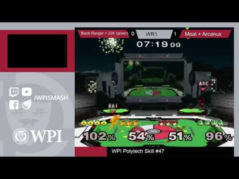 WPI Polytech Skill #47 Doubles - Black Ranger + 22K vs Moat and Arcanus