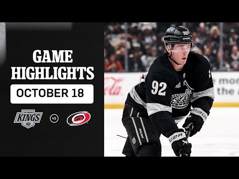 HIGHLIGHTS: LA Kings vs Carolina Hurricanes | NHL Game Highlights