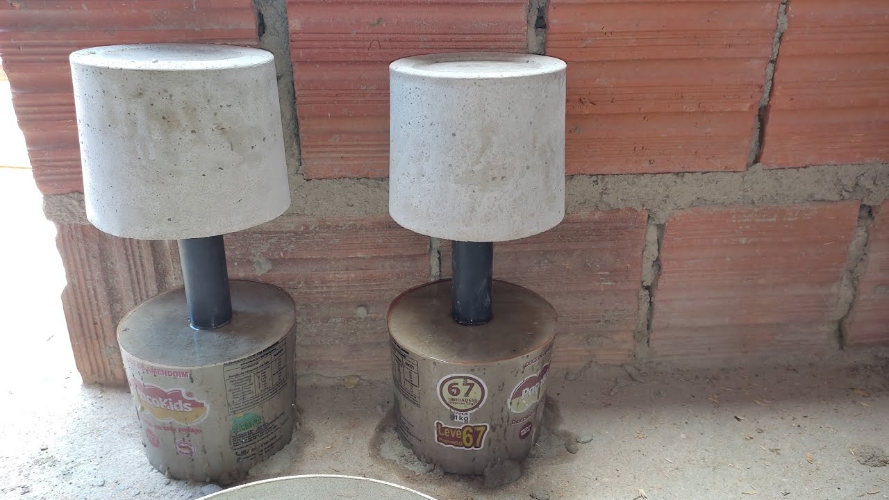 Melhor vídeo fazendo halteres de cimento - Leandro da academia caseira