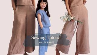 Easy DIY Pants + Sewing Patterns [Beginner Sewing] - PINS N PATTERNS