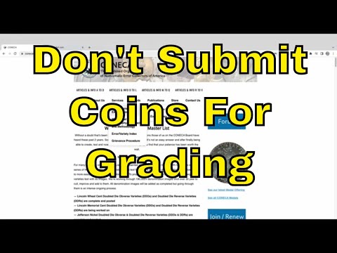 Do Not Submit Coins - Errors - Varieties For Grading