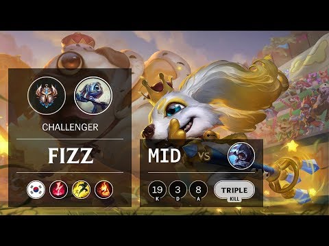 Fizz Mid vs Talon - KR Challenger Patch 9.9
