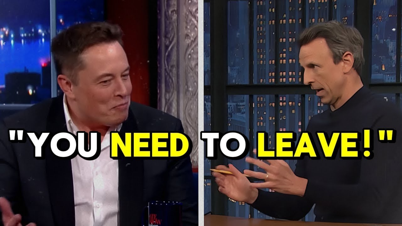 Elon Musk Kicked Off Seth Meyers Show After Fiery Confrontation