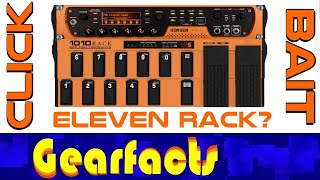 Avid Eleven Rack Guitar Multi Effects Processor and Pro Avid Eleven Rack Guitar Multi Effects Processor and Pro