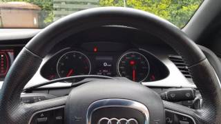 Audi A4 misfiring diagnose. P0304, P0300 and P130A. Fault finding and repair.