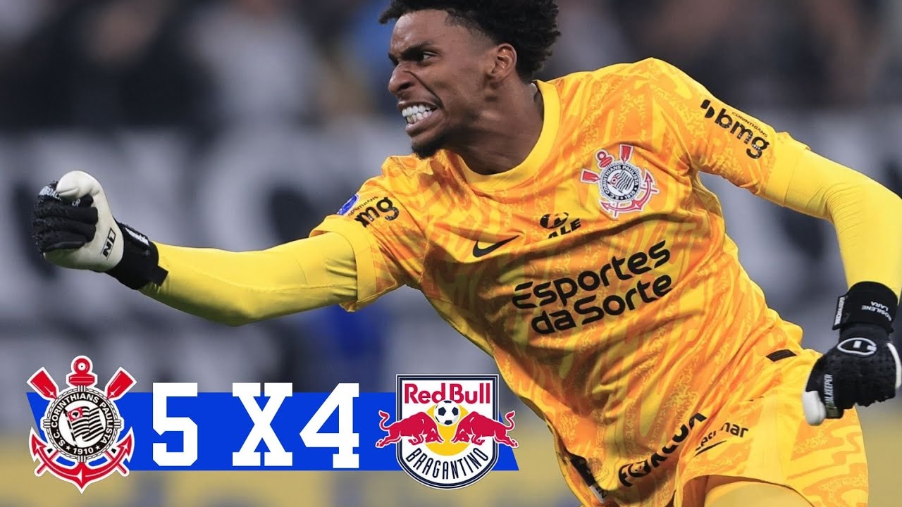 CORINTHIANS 5 X 4 BRAGANTINO - Penaltys | melhores momentos