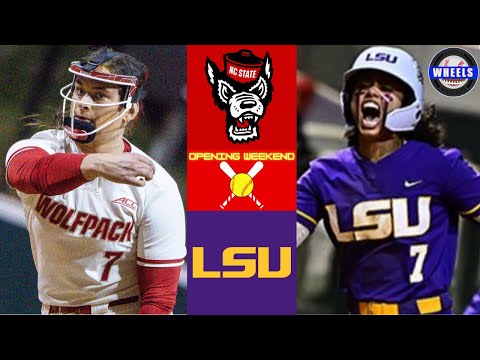 NC State vs #13 LSU (Incredible!) | G2 | 2026 College Softball Highlights