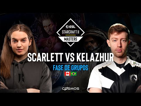 ⚔️ Kelazhur vs Scarlett | Starcraft 2 - Circuito Mundial - ESL SC2 Masters Summer