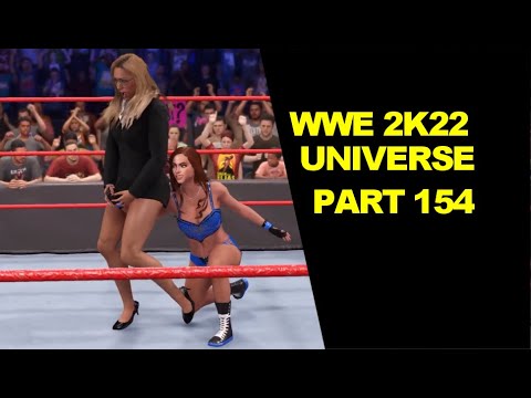 WWE 2K22 Unvierse - Isabela vs Miss Hancock Part 154