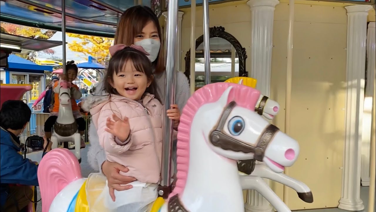 幼児が楽しい井の頭公園&世田谷公園（ゆいな2歳10ヶ月）