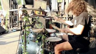 In Hearts Wake - Earthwalker [Conor Ward] Drum Video Live [HD]